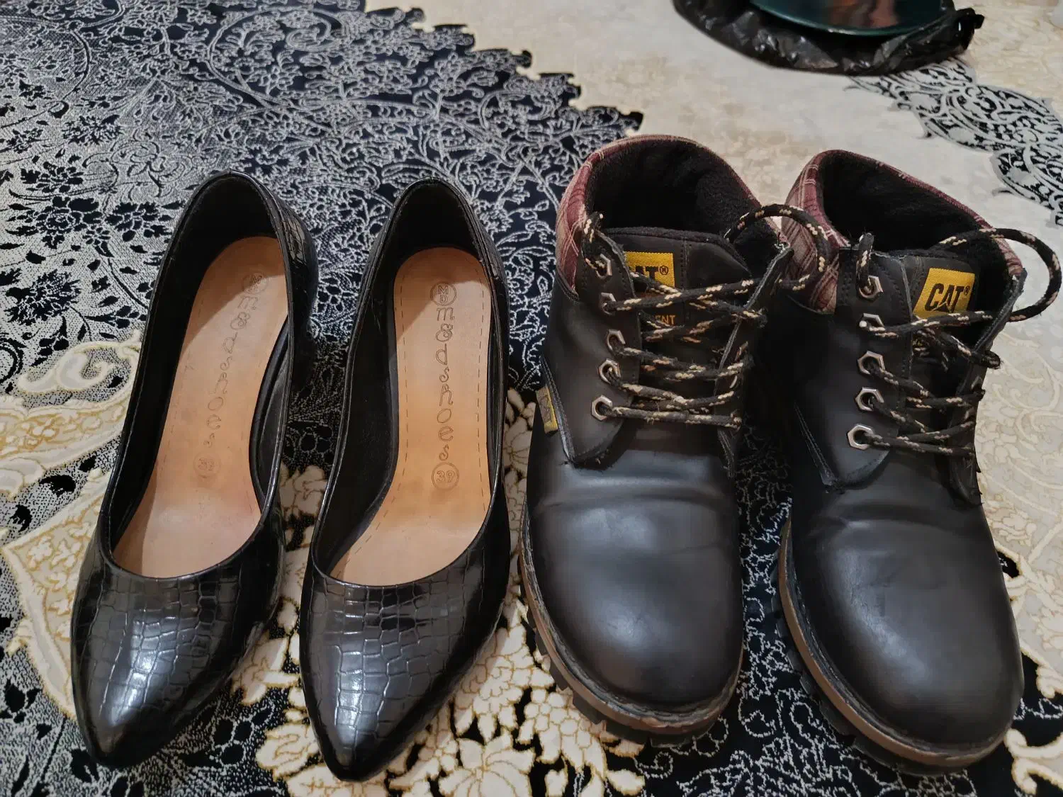 نیم بوت و پاشنه دار|کیف، کفش، کمربند|شیراز, دینکان|دیوار