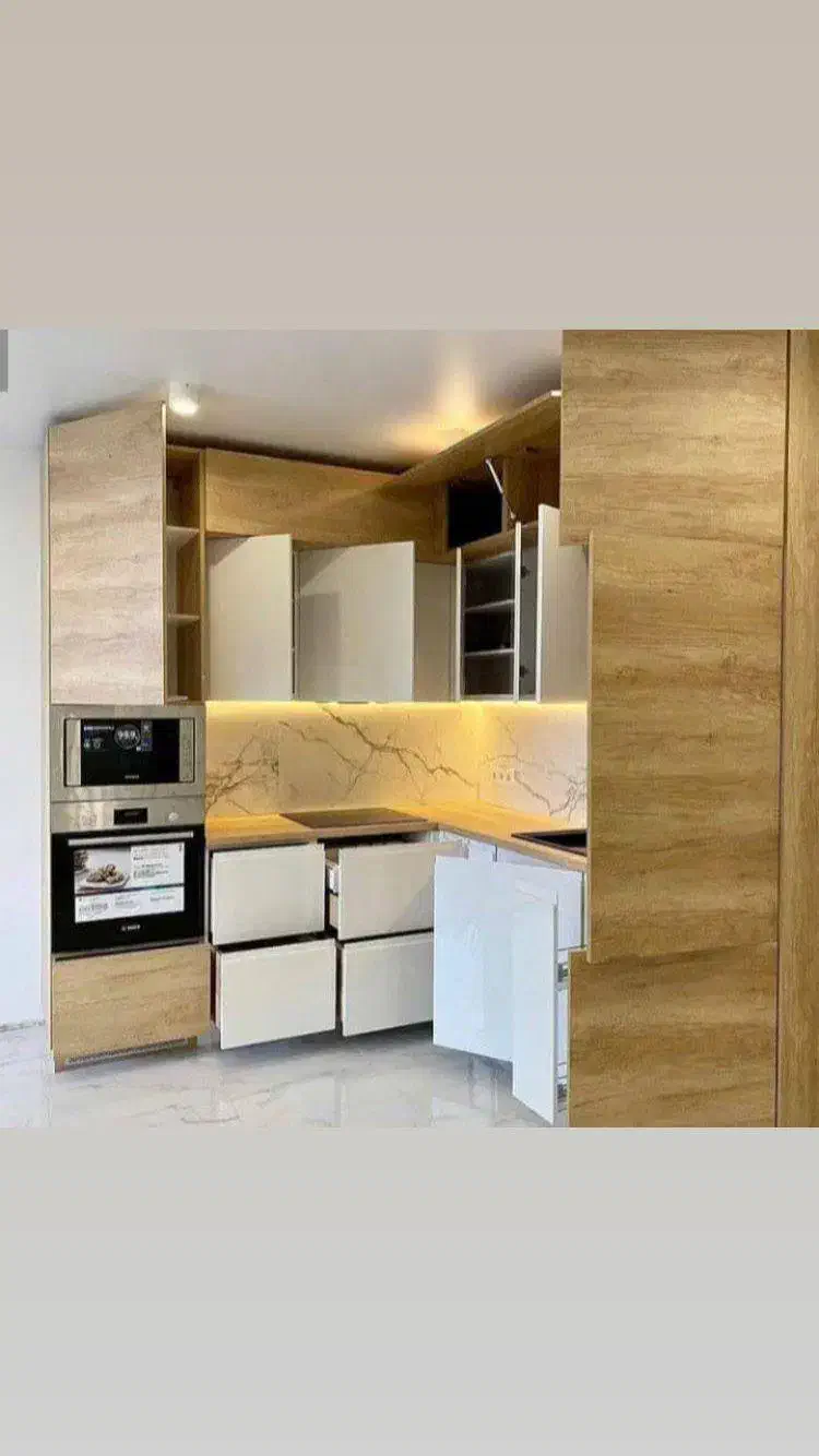 کابینت کمد دیواری آتا کد محصول6788|کتابخانه، شلف، قفسه‌های دیواری|نسیم‌شهر, |دیوار
