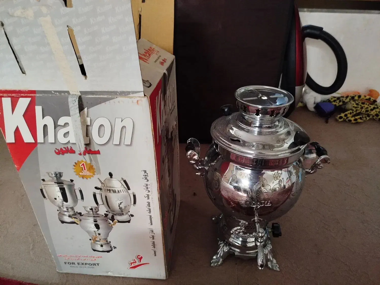 سماور نو استفاده نشده است|سماور، چایساز، قهوهساز|ملکان, |دیوار