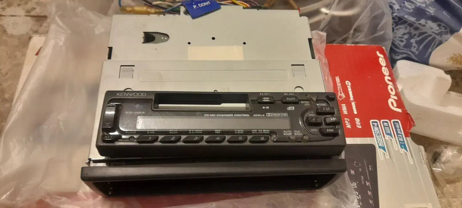 ضبط کاست کنوود فابریک ۴۰۵|قطعات یدکی و لوازم جانبی|اسلامآباد غرب, |دیوار