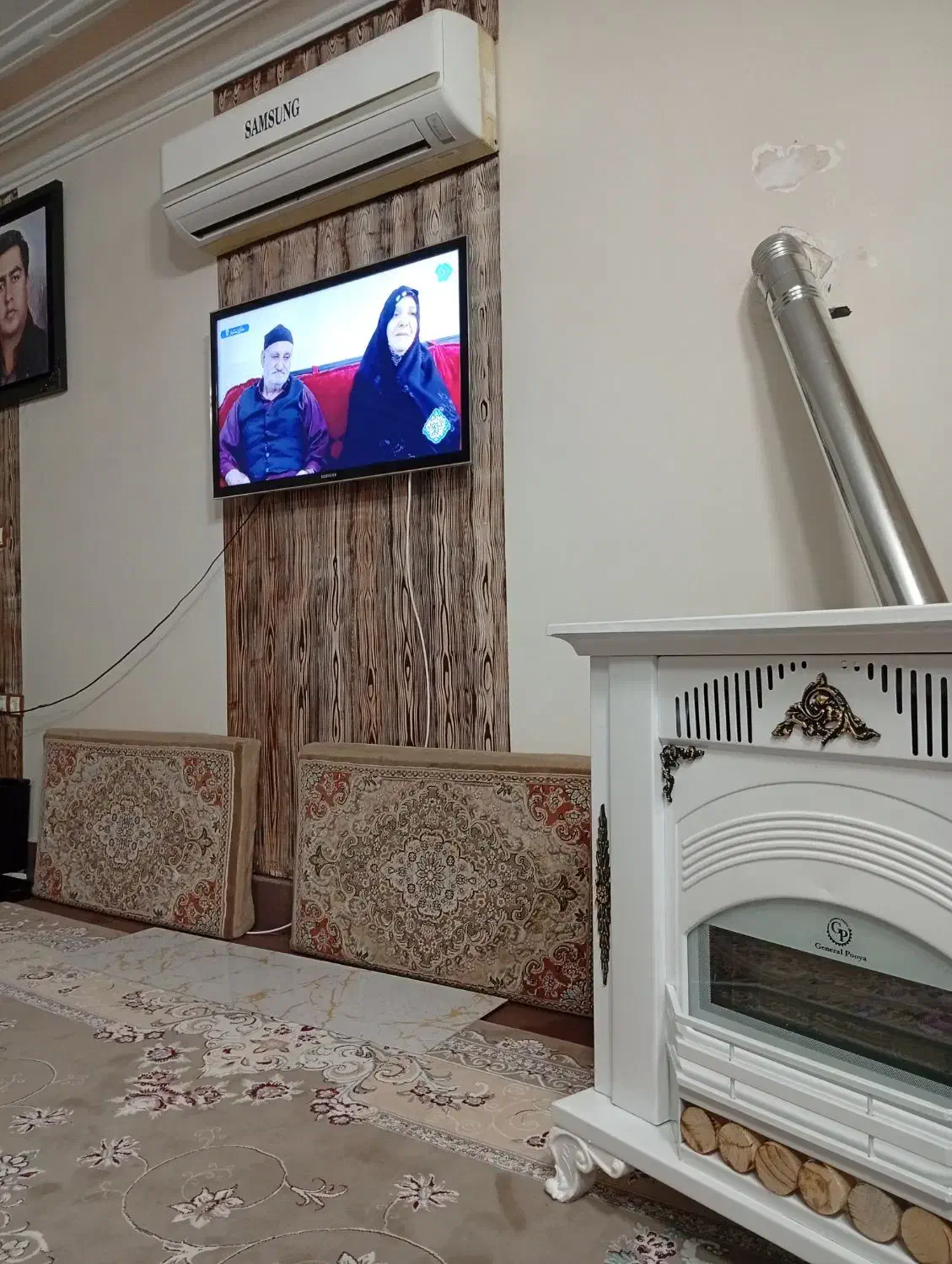 تلویزیون 42اینچ سامسونگ|تلویزیون و پروژکتور|اسفرورین, |دیوار