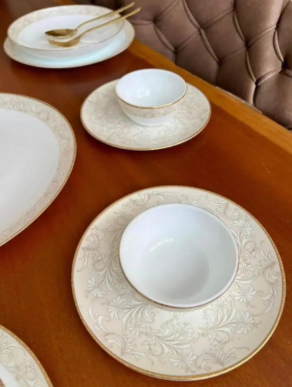 سرویس آرکوپال استخوانی نشکن ۱۸نفره|ظروف سرو و پذیرایی|جلفا, |دیوار