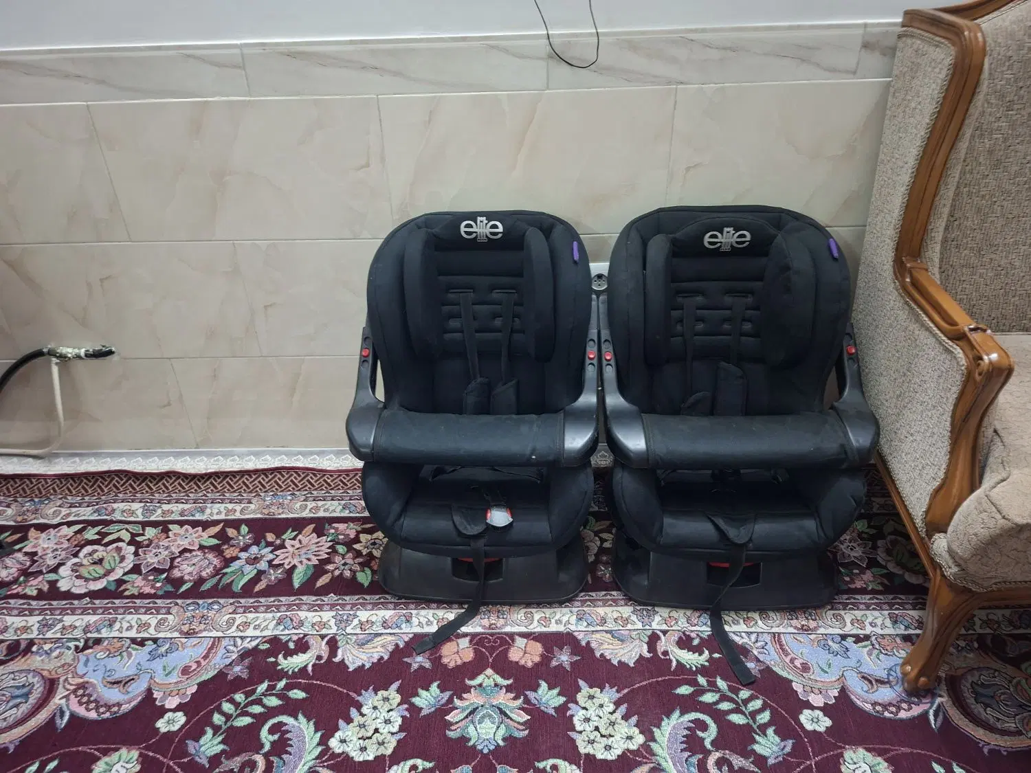 صندلی ماشین کودک مارک الیت مدل دلیجان|تخت و صندلی بچه|تهران, اراضی عباس آباد|دیوار