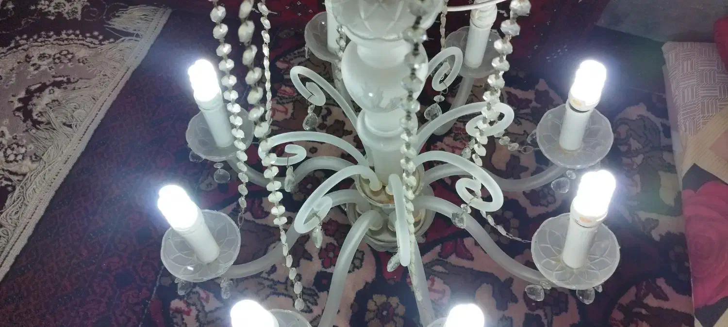 لوستر|لوستر و چراغ آویز|قم, چهل درخت|دیوار