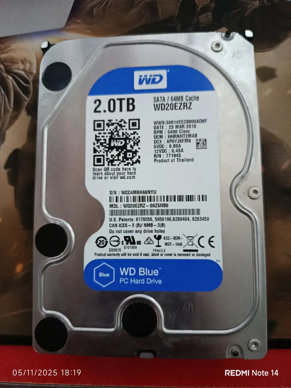 هارد  یک ترا و دو ترا|قطعات و لوازم جانبی رایانه|مشهد, عباس‌آباد|دیوار