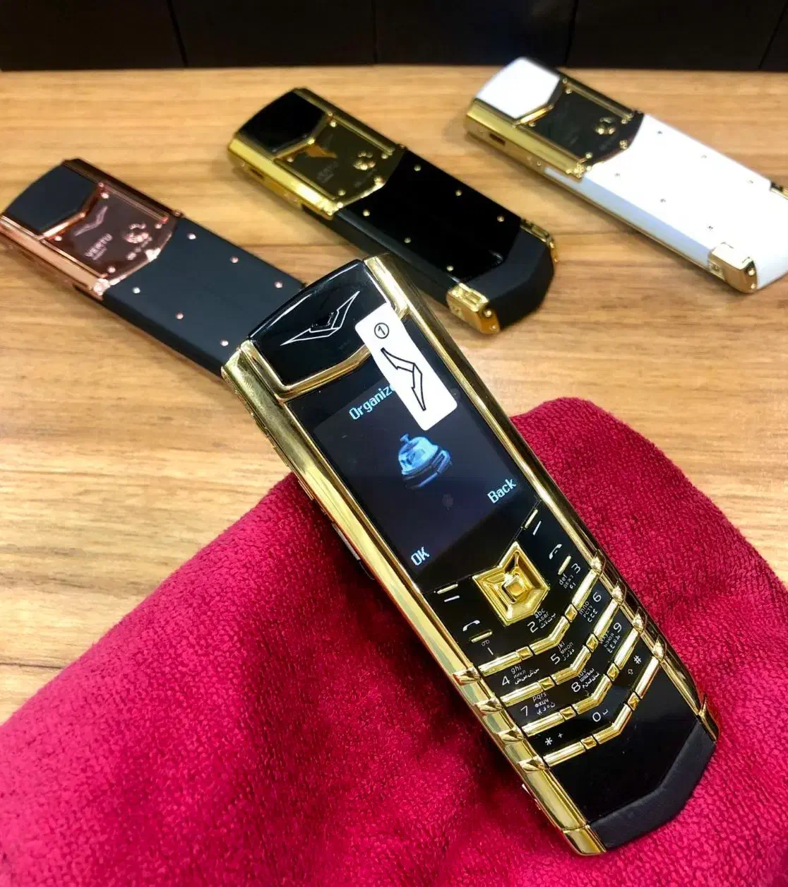 گوشی نوکیا ورتو vertu v10 k8 طلایی|موبایل|اصفهان, قلعه طبره|دیوار