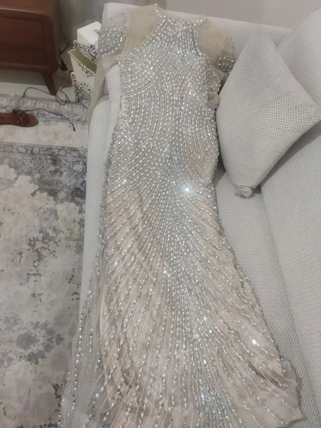 لباس مجلسی تمام سنگ پنلی|لباس|شاهدشهر, |دیوار