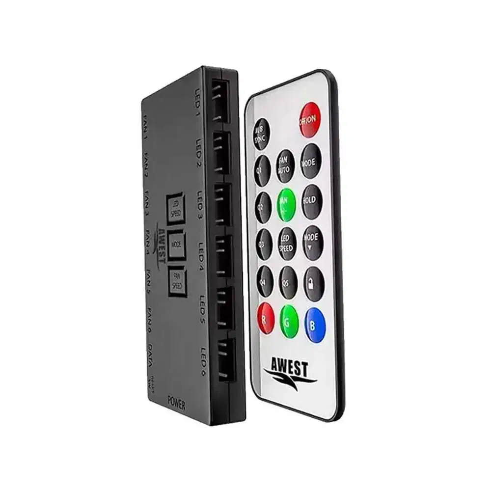 هاب فن/ کنترلر فن کیس|قطعات و لوازم جانبی رایانه|ابهر, |دیوار