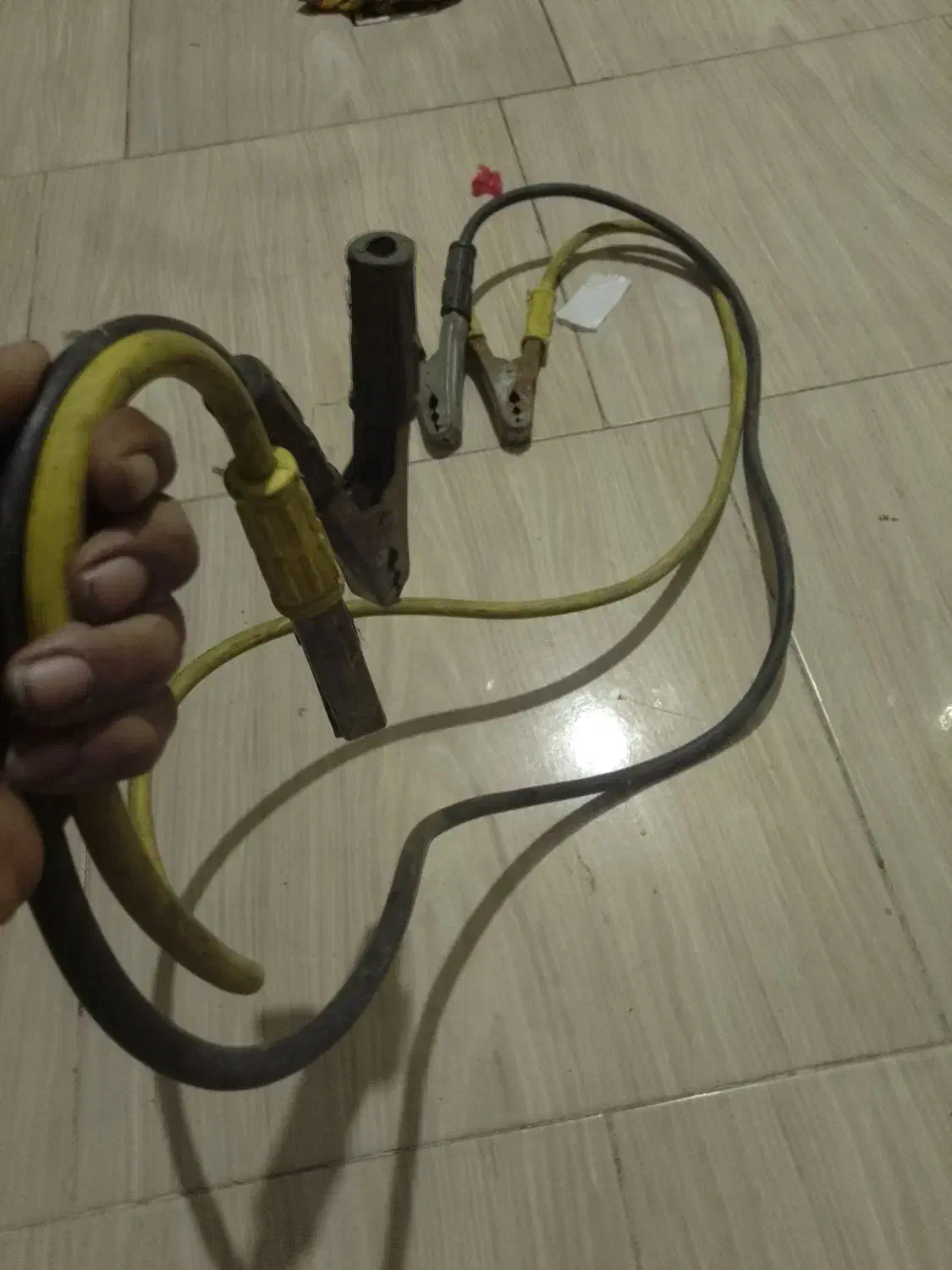 کابل کلفت واصلی متصل به باطری به باطری|قطعات یدکی و لوازم جانبی|گرگان, |دیوار