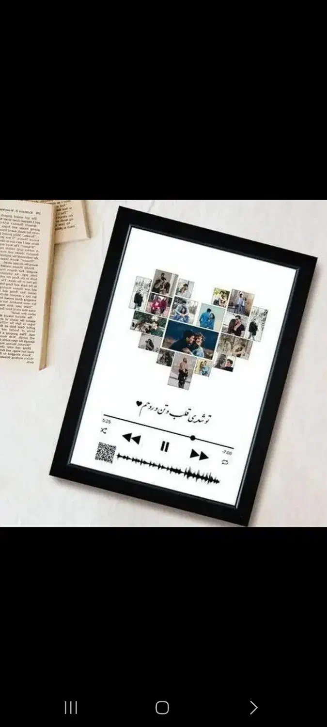 تابلو موزیکال و یادگاری وسایل بچه|تابلو، نقاشی، عکس|امیدیه, |دیوار