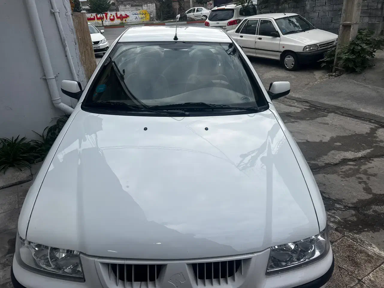 سمند ۲ گانه مدل ۹۲ ۳ لکه رنگ ماشین سالم|خودرو سواری و وانت|ساری, |دیوار