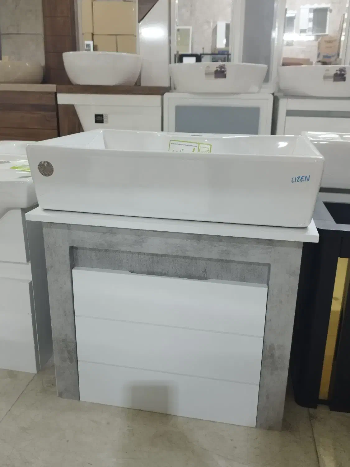 روشویی کابینتی ضد آب جمع وجور سایز ۴۰ تا سایز ‌۶۳|لوازم سرویس بهداشتی|گرگان, |دیوار