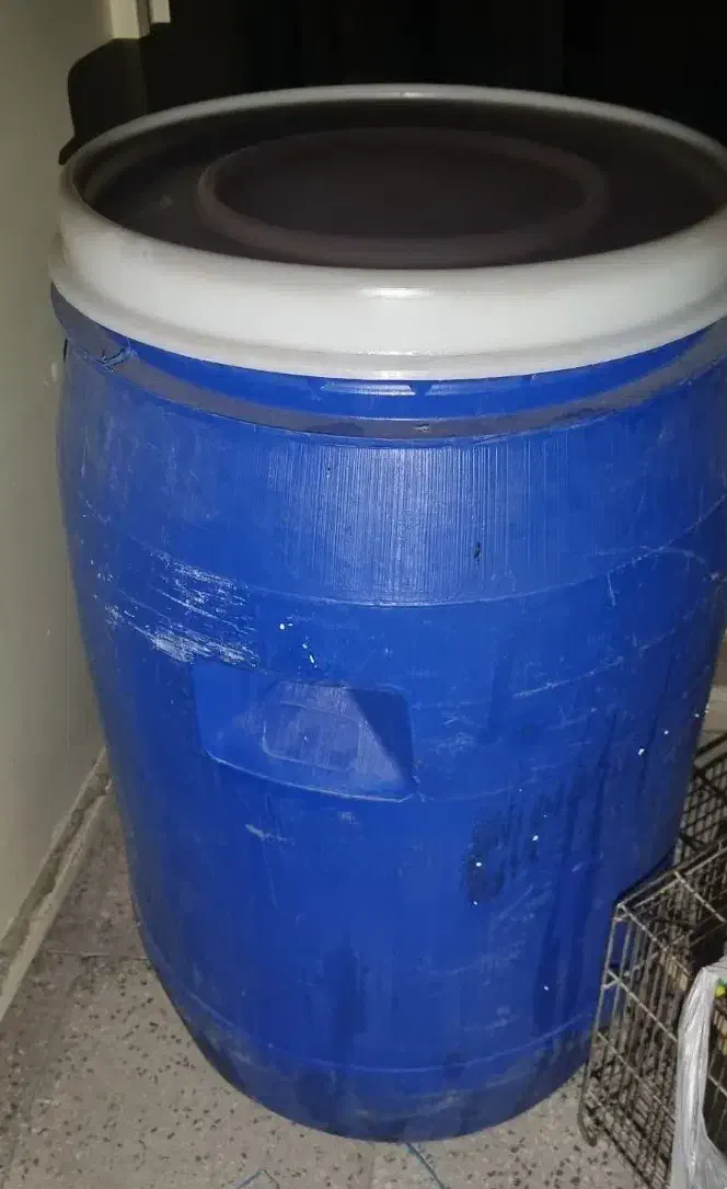 بشکه|ظروف نگهدارنده، پلاستیکی، یکبارمصرف|ماهدشت, |دیوار