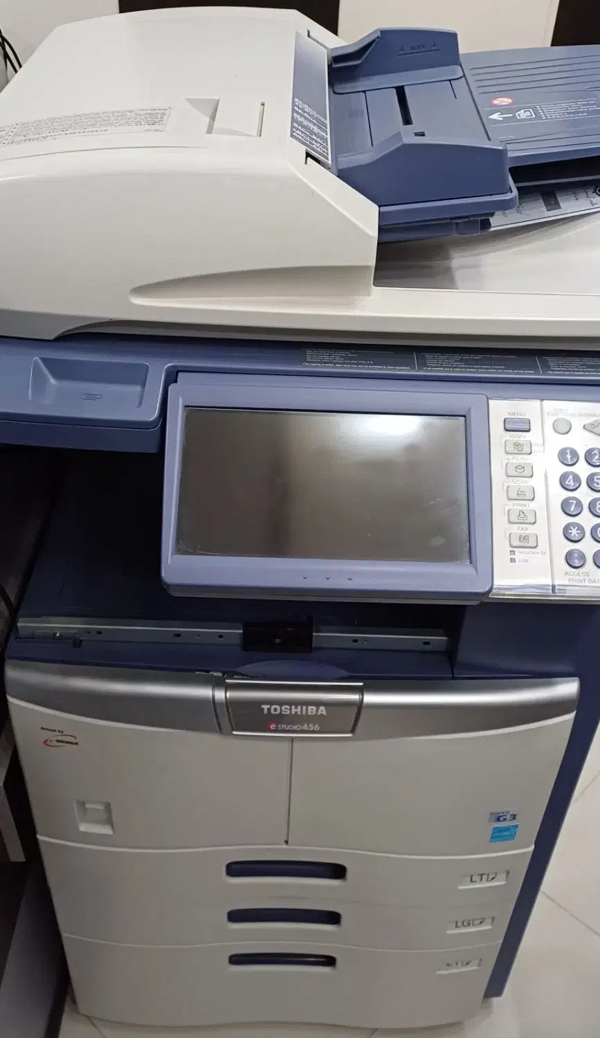 کپی ۴۵۶ توشیبا|پرینتر، اسکنر، کپی، فکس|هشتگرد, شهرک ولیعصر (مصلی)|دیوار