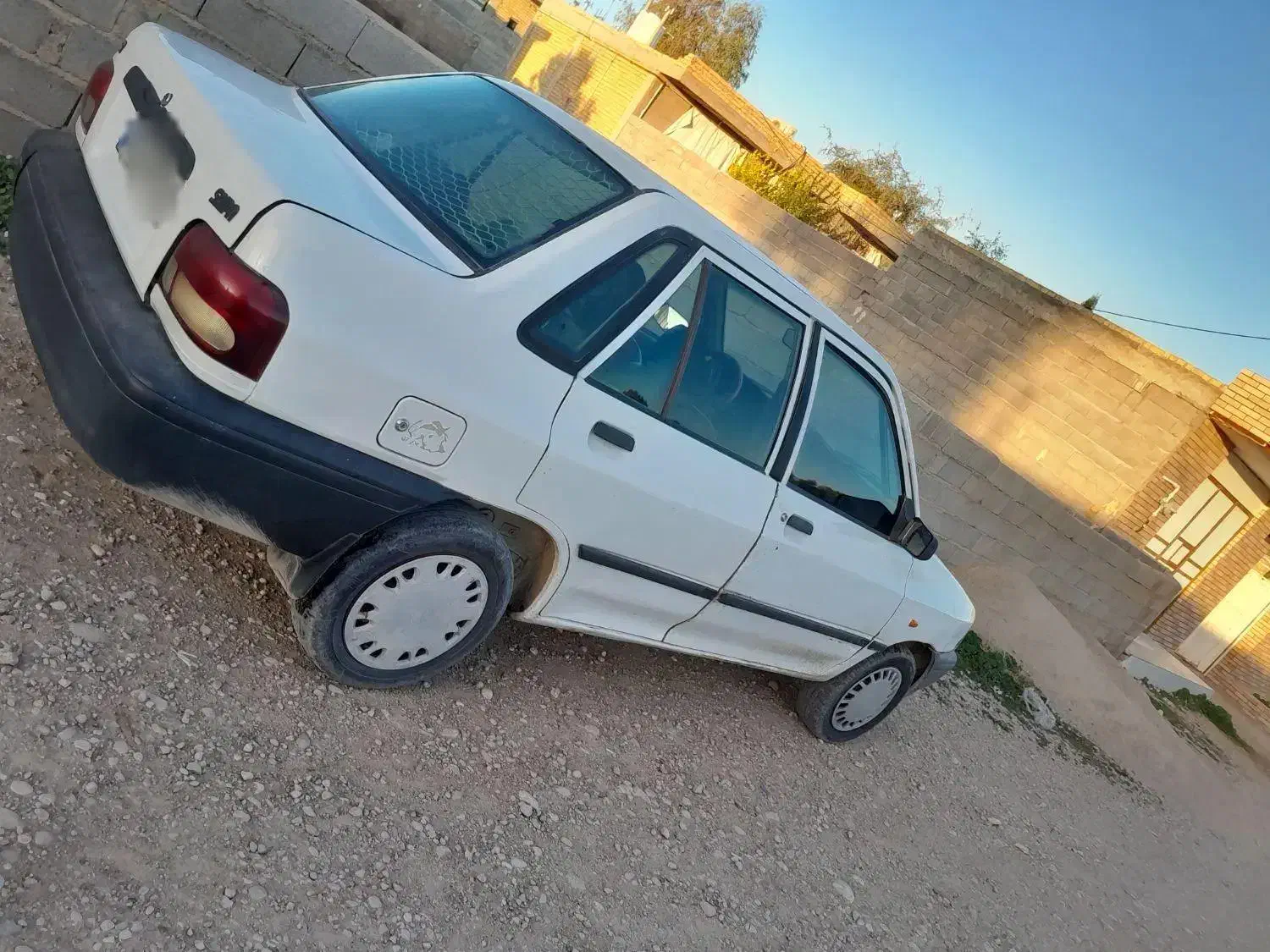 پراید 86سفید|خودرو سواری و وانت|داراب, |دیوار