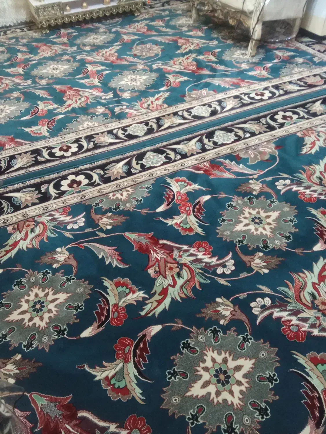 دوتا فرش تمام نخ دوتاش 18|فرش|الشتر, |دیوار