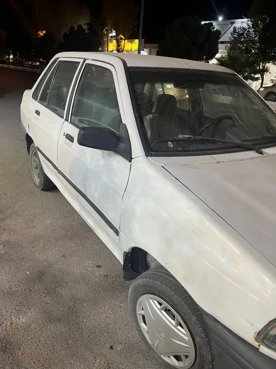 پرایدمدل ۸۱ سفید|خودرو سواری و وانت|یزد, |دیوار