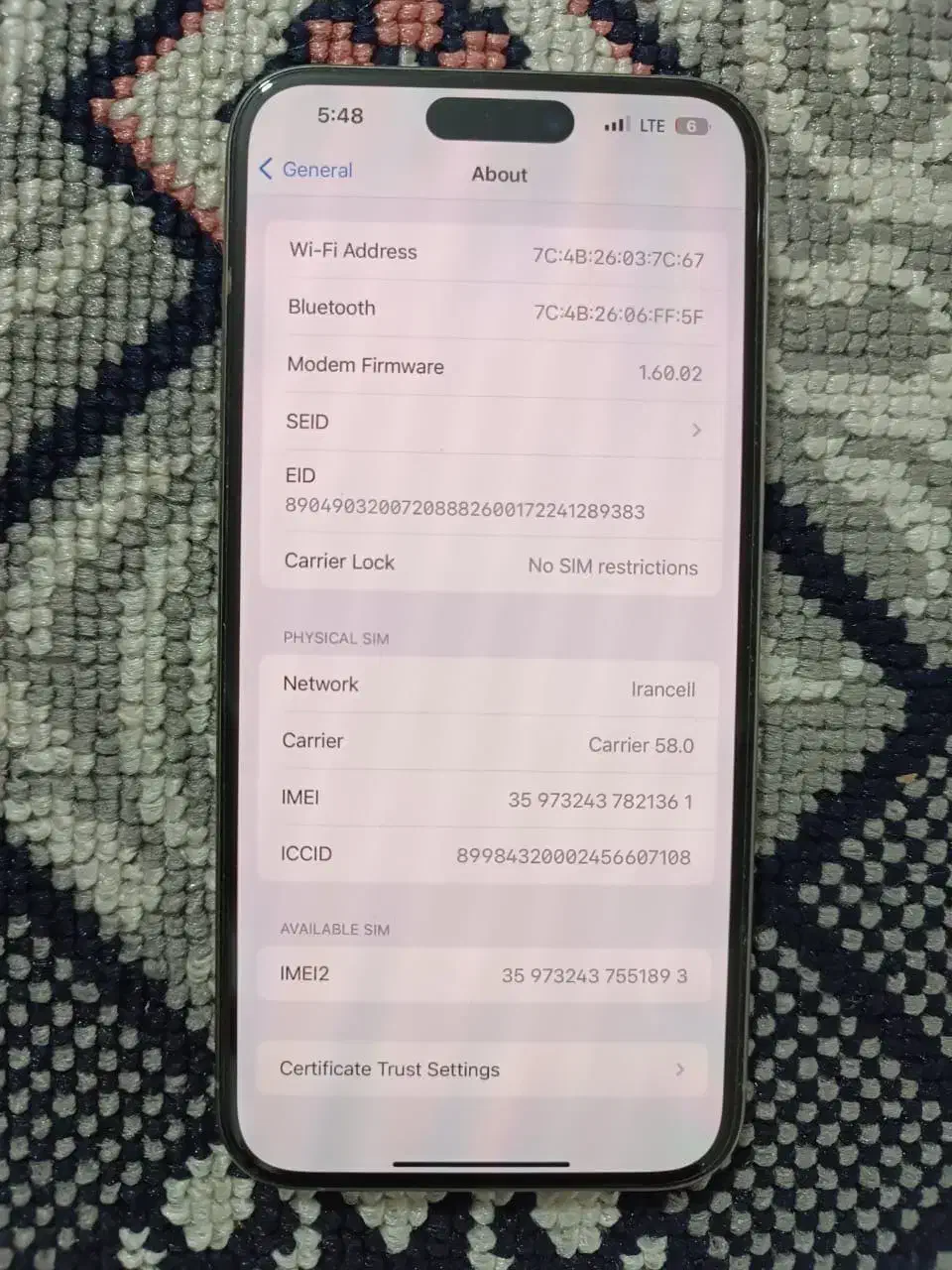 ایفون ۱۵پرومکس بدون خط وخش|موبایل|بهارستان, |دیوار