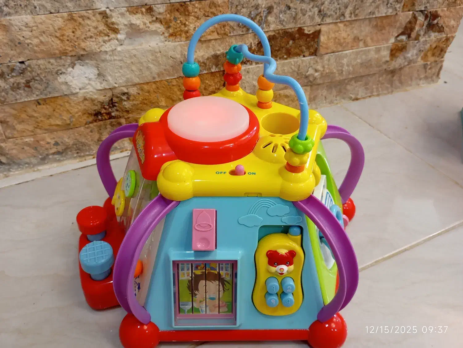 مکعب آموزشی چندمنظوره کودک|اسباببازی بچه|رشت, پیرسرا|دیوار