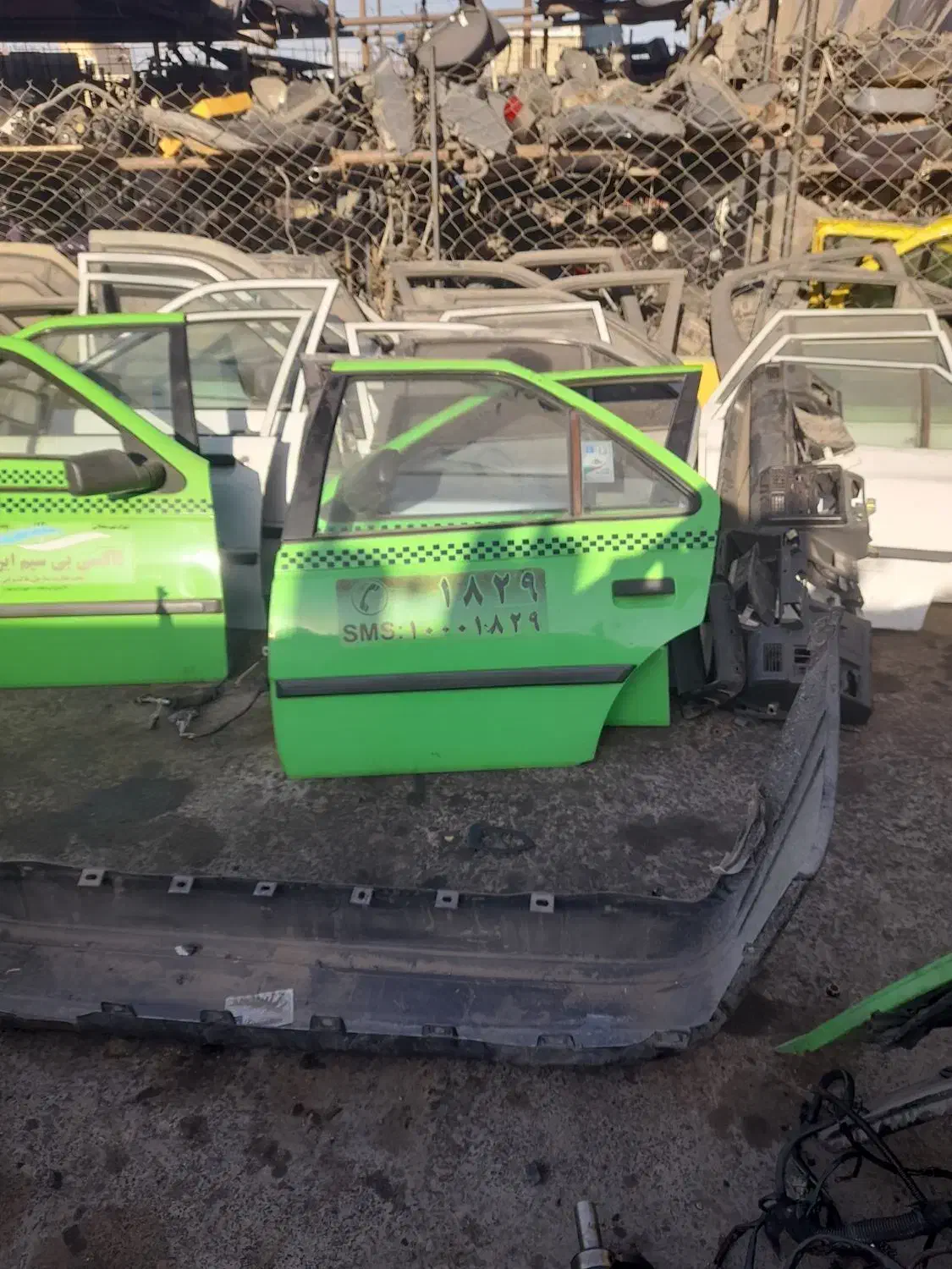 فروش  کاپوت دورهای وصندوق پژو سبز تاکسی|قطعات یدکی و لوازم جانبی|بهارستان, |دیوار