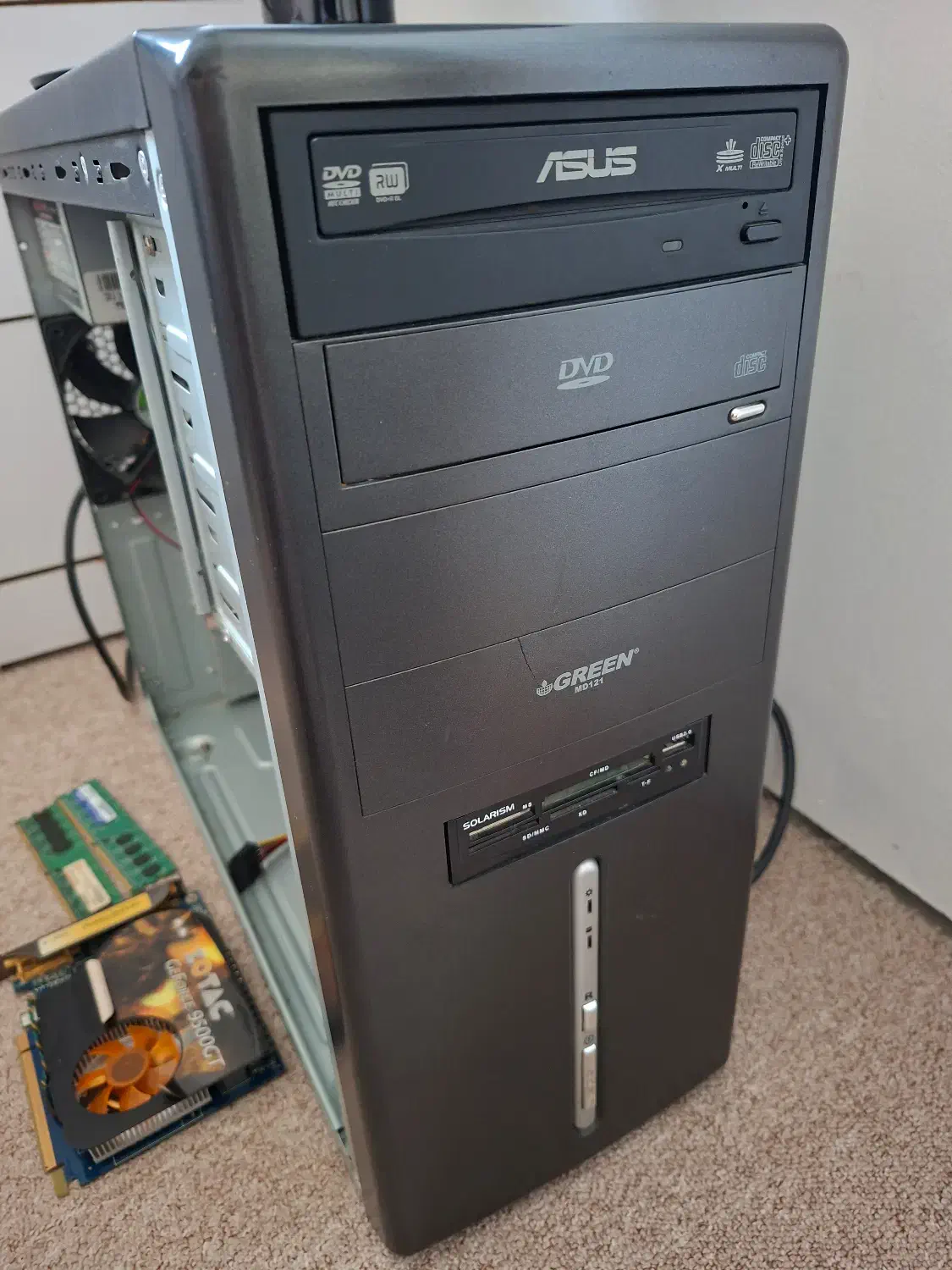 کیس و پاور گرین و قطعات ddr2|قطعات و لوازم جانبی رایانه|بابل, |دیوار