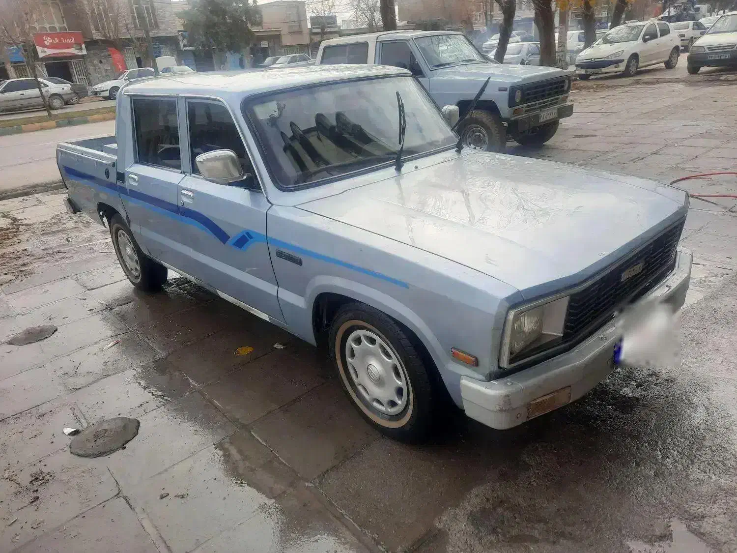 مزدا دوکابین مدل ۸۷ دوگانه کارخانه|خودرو سواری و وانت|کرمانشاه, |دیوار