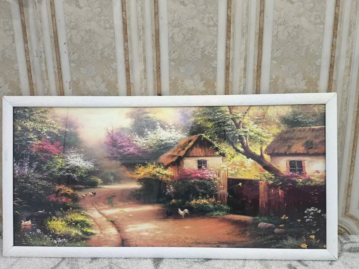 دو عدد تابلو در حد نو|تابلو فرش|کارون, |دیوار