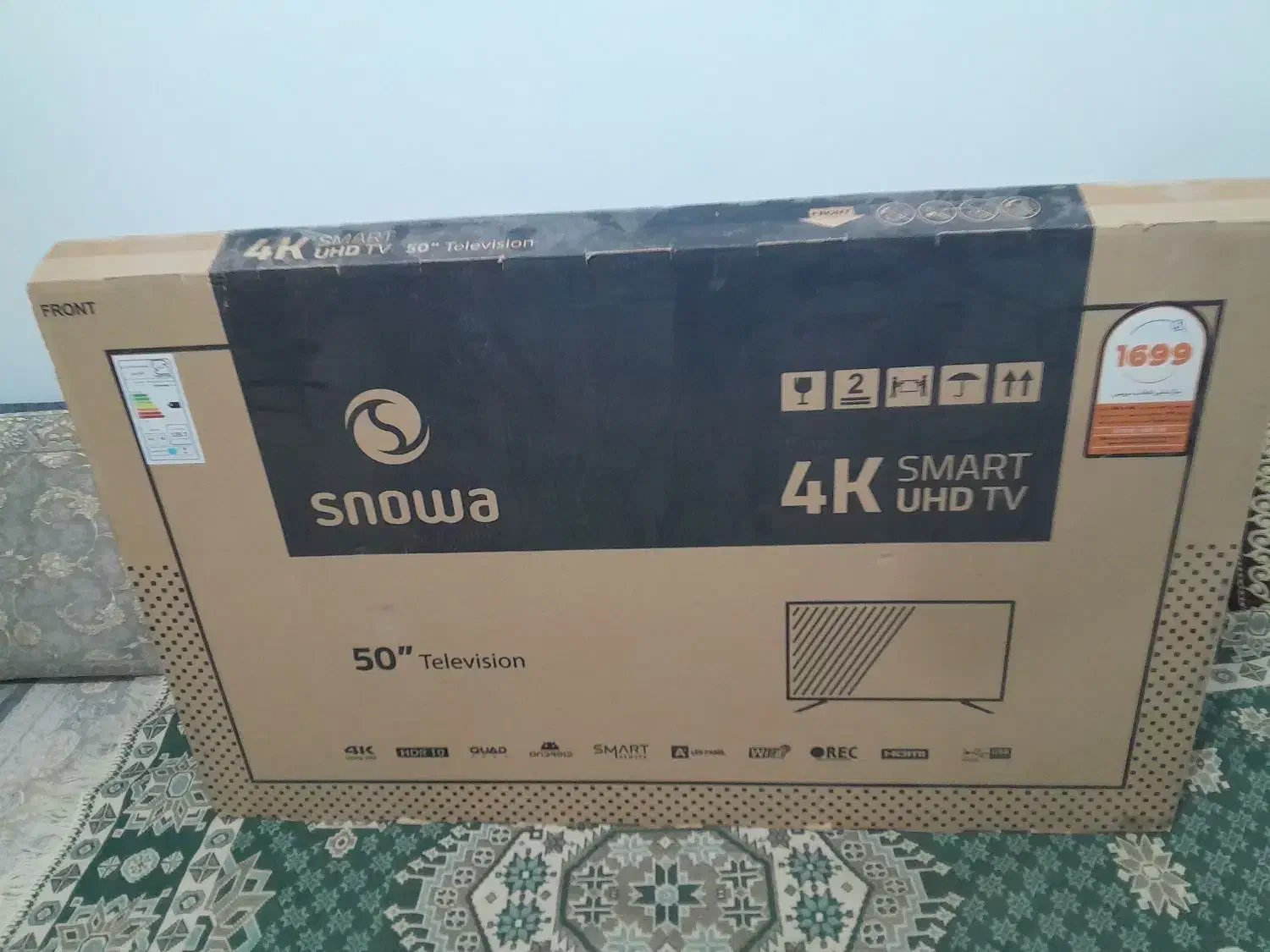 تلویزیون 50 اسنوا|تلویزیون و پروژکتور|مشهد, ایوان|دیوار