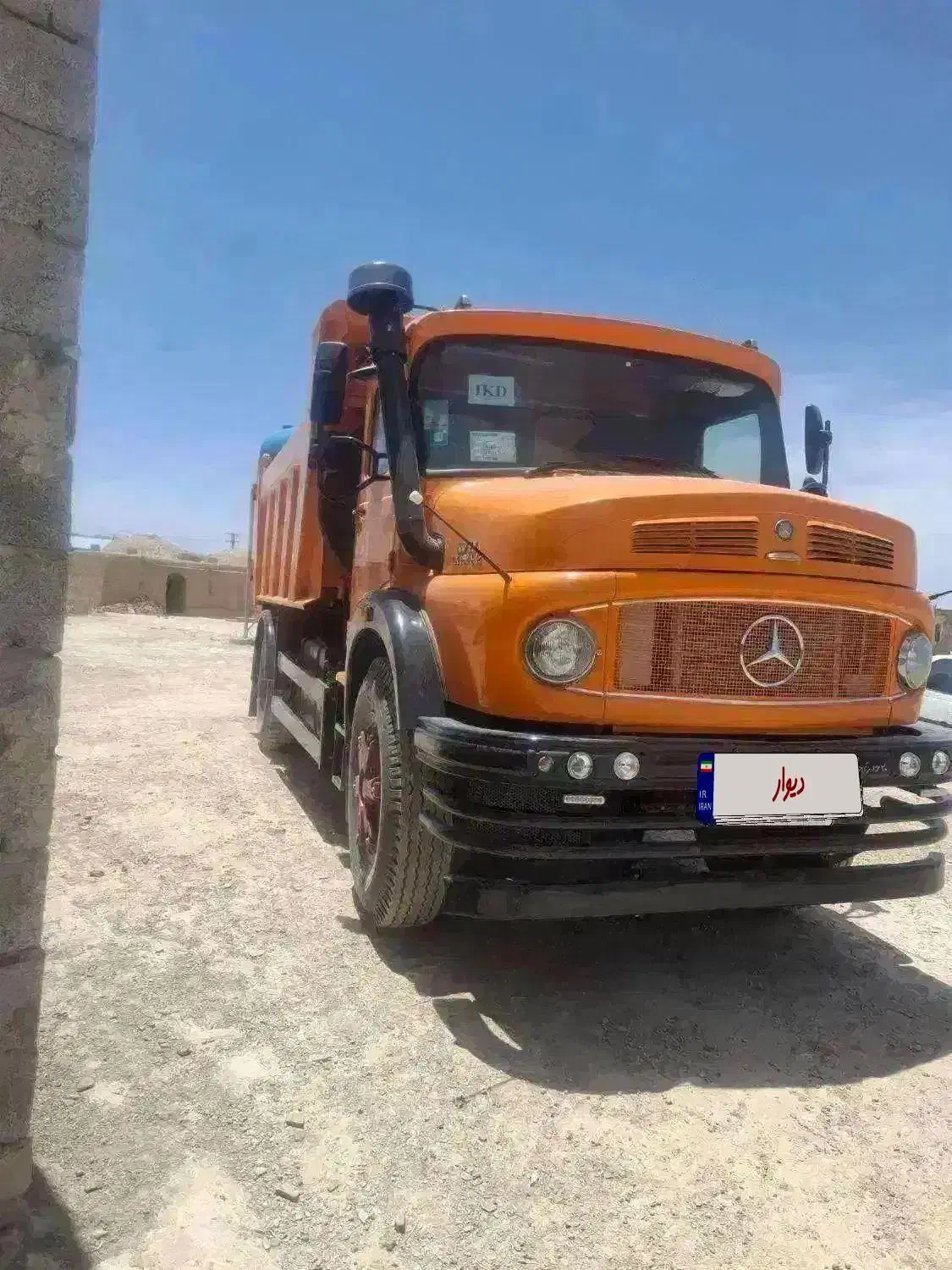 بنز کمپرسی 1924 ده تن خشک سوخت فعال سراوان|خودرو سنگین|سراوان, |دیوار