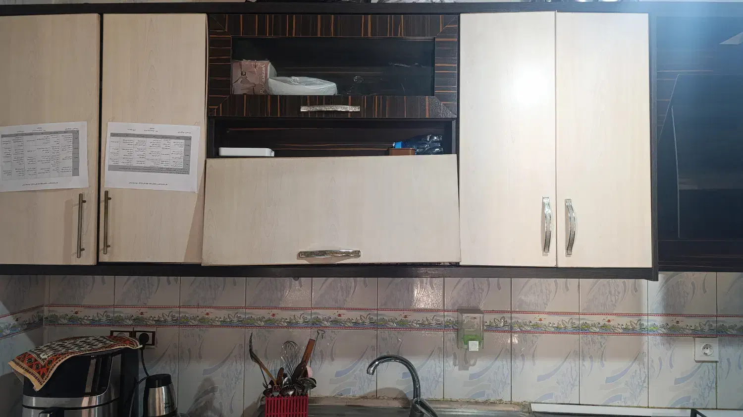 کابینتmdf|کتابخانه، شلف، قفسه‌های دیواری|گرگان, |دیوار