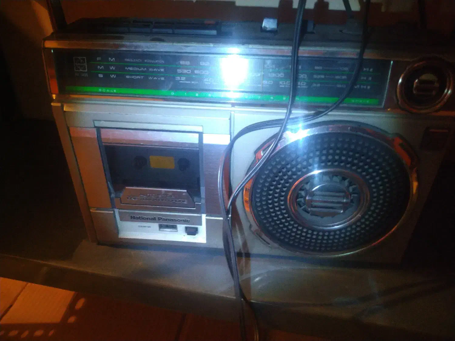 رادیو ناسیونال پاناسونیک قدیمی|سیستم صوتی خانگی|تهران, ایرانشهر|دیوار