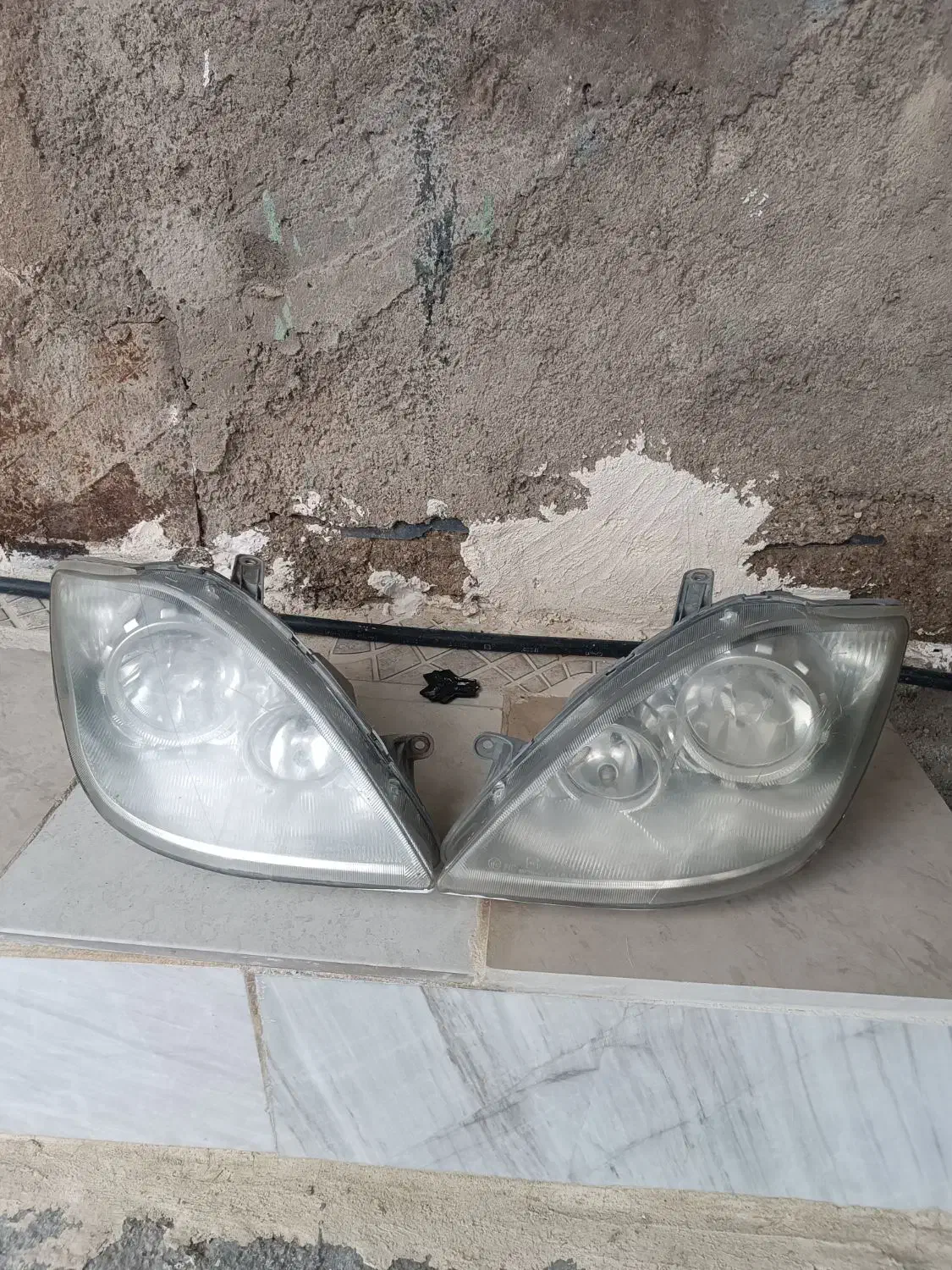 جفت چراغ جلو تیبا|قطعات یدکی و لوازم جانبی|پلدختر, |دیوار