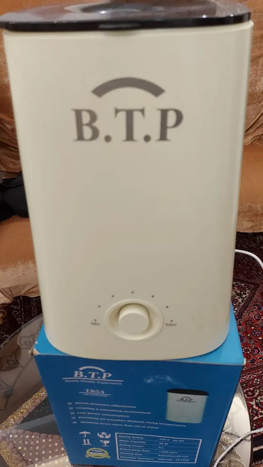 دستگاه بخور سرد BTP|پنکه و تصفیهکنندهٔ هوا|تبریز, |دیوار