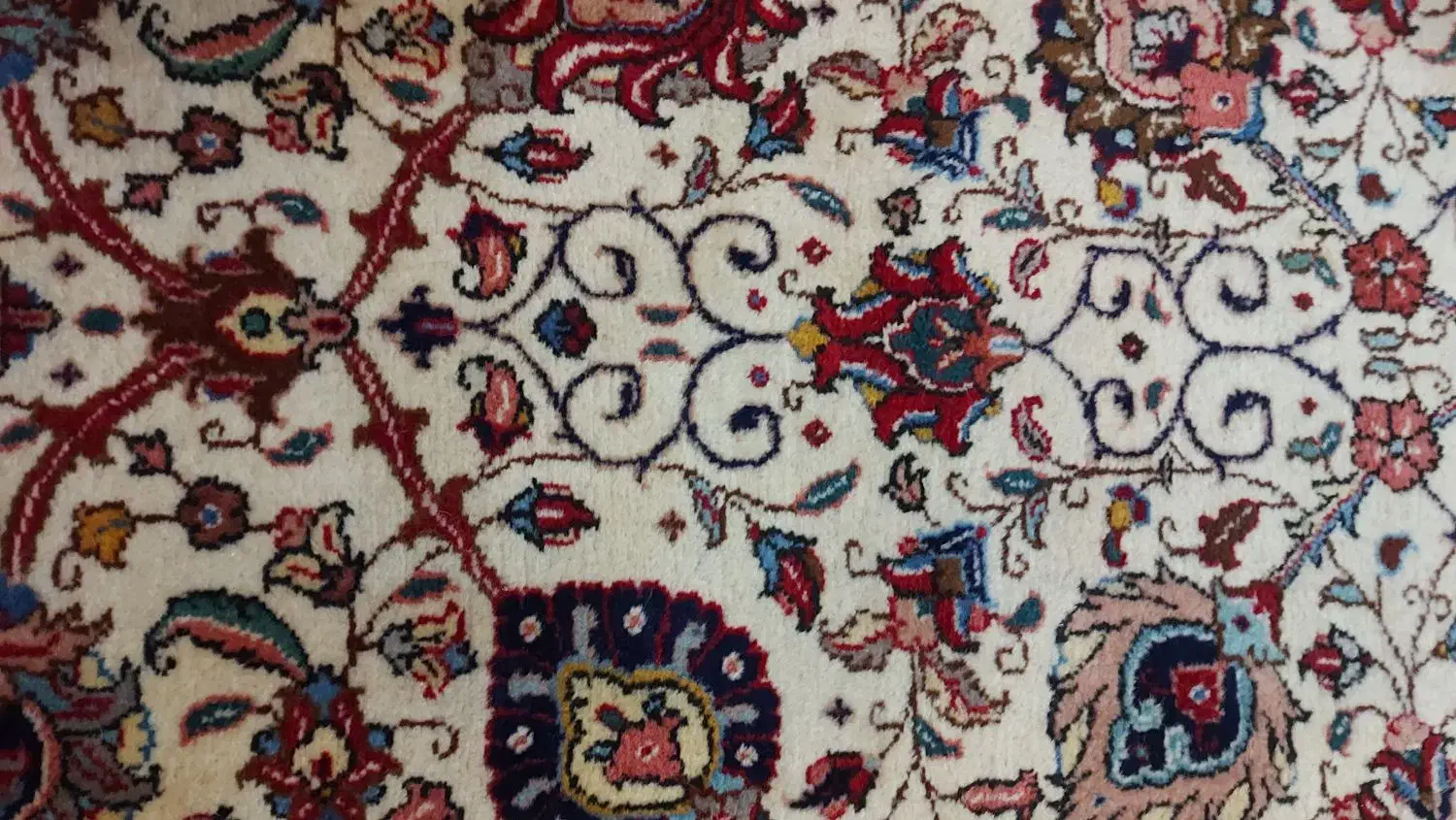 فرش دستبافت درجه یک تبریز مدل افشان ۹ متری|فرش|رشت, بلوار گیلان|دیوار