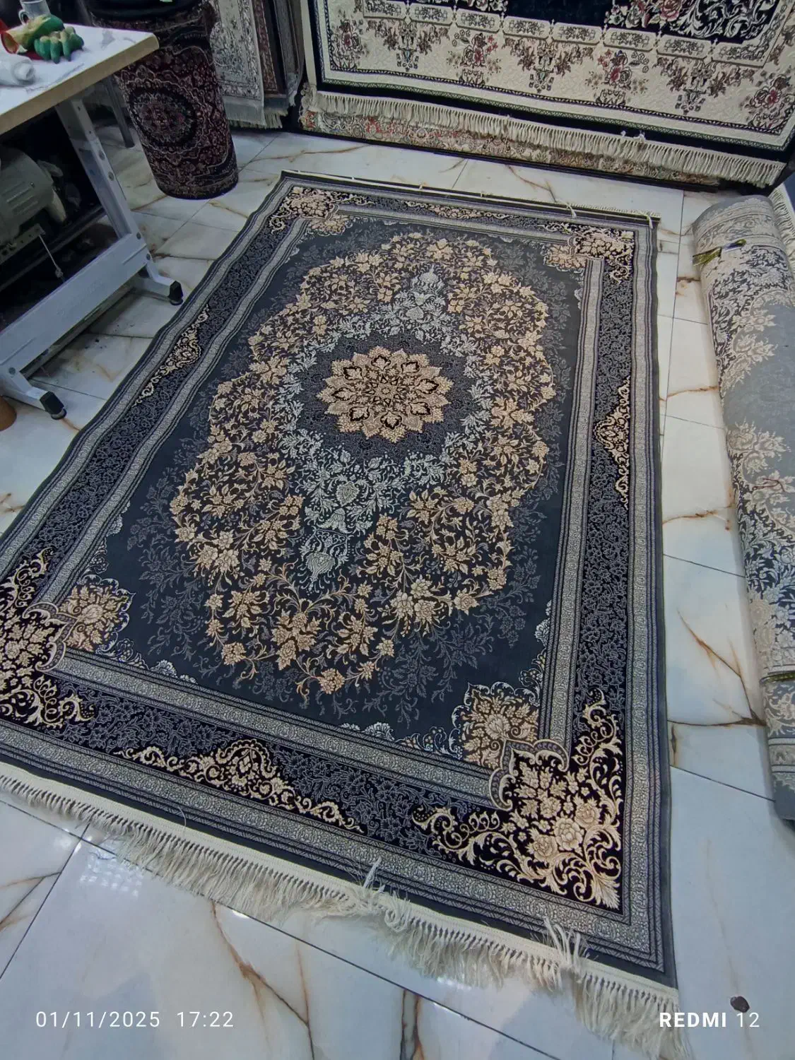 فرش۷۰۰طلاکوب با اقساط۱۲ماهه بدون بهره(چکی)|فرش|تبریز, |دیوار