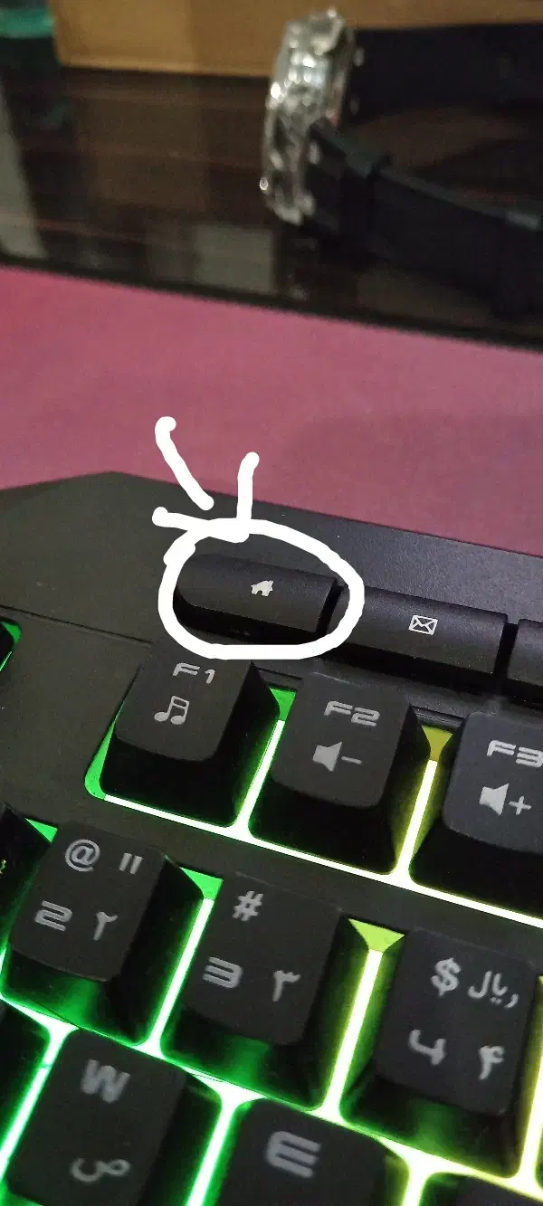 کیبوردگیمینگ TK  Full Size نورپردازی صفحه کلید RGB|قطعات و لوازم جانبی رایانه|مشهد, حسین‌آباد|دیوار