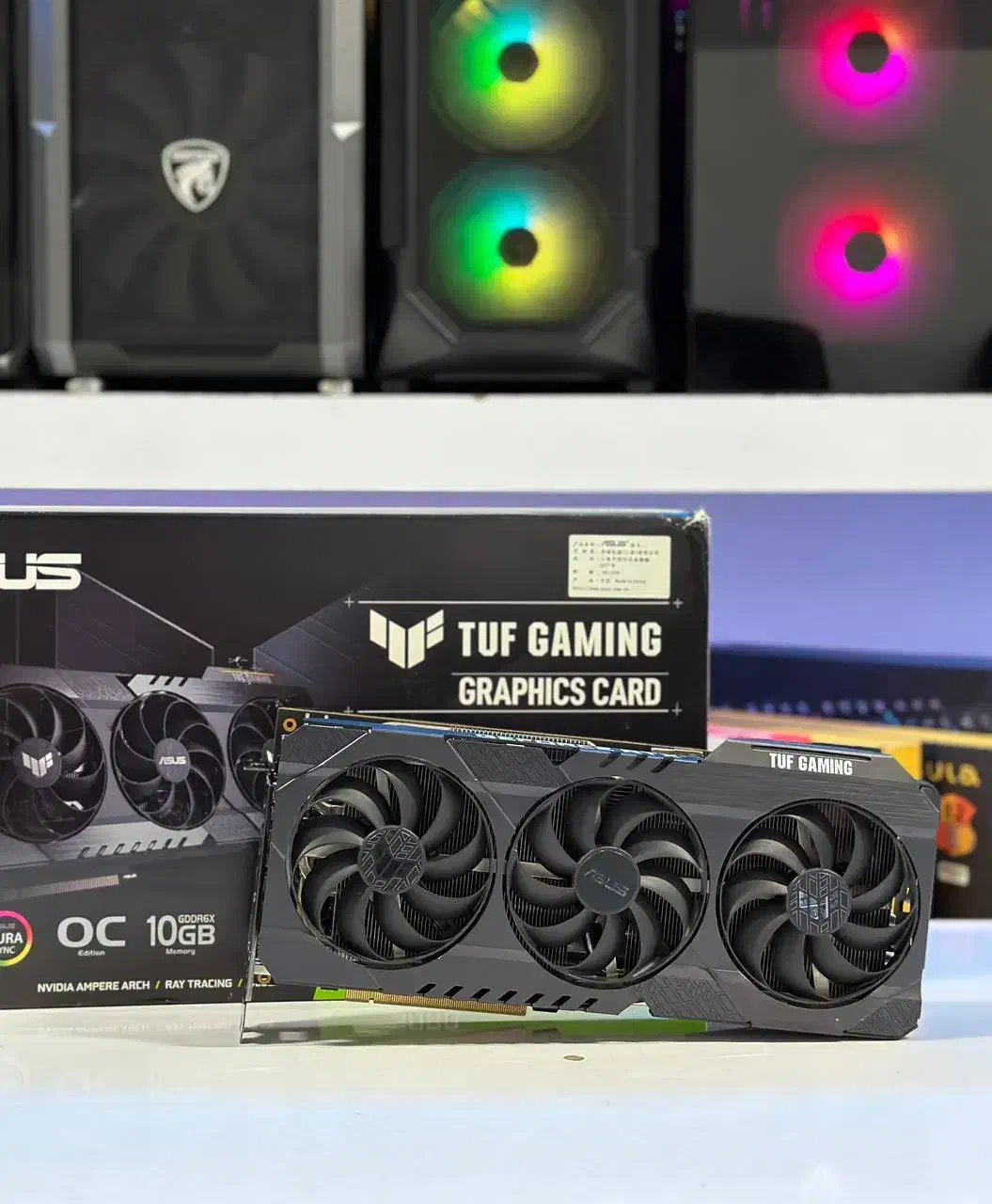کارت گرافیک RTX3080 Asus Tufgaming 10GB در حد نو|قطعات و لوازم جانبی رایانه|مشهد, فلسطین|دیوار