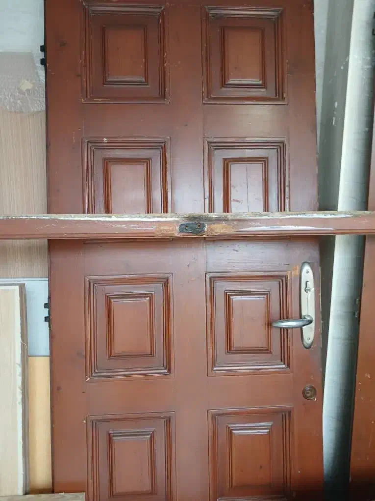 درب چوبی ورودی خانه|مصالح و تجهیزات ساختمان|رشت, سعدی (تختی)|دیوار