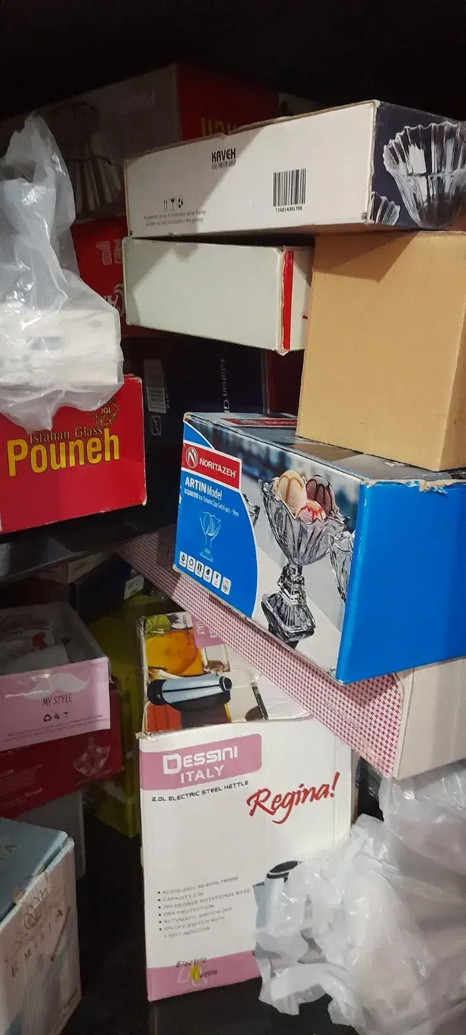 انواع ظروف شیرینی خوری ، قندان ، کاسه و غیره حراج|حراج|برازجان, |دیوار