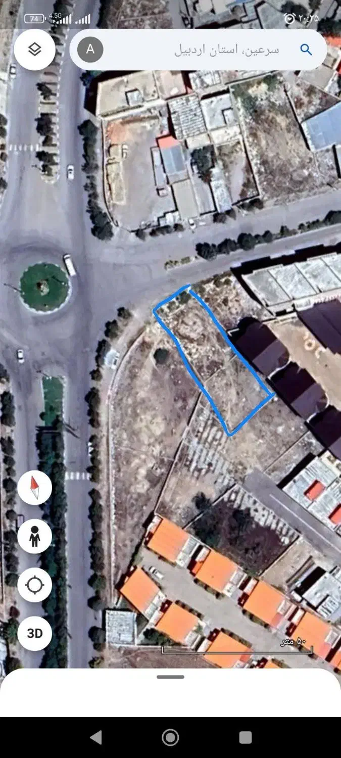 زمین تجاری مسکونی بر میدان کوهستان سرعین|فروش زمین و ملک کلنگی|سرعین, |دیوار