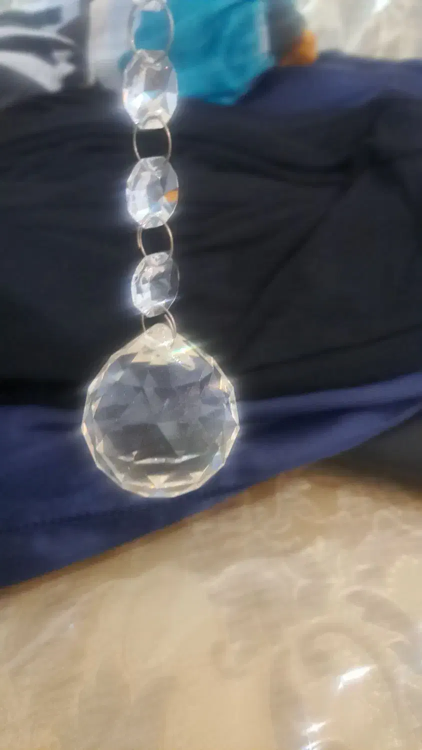 گوی کریستالی درجه یک|لوستر و چراغ آویز|تهران, مقدم|دیوار