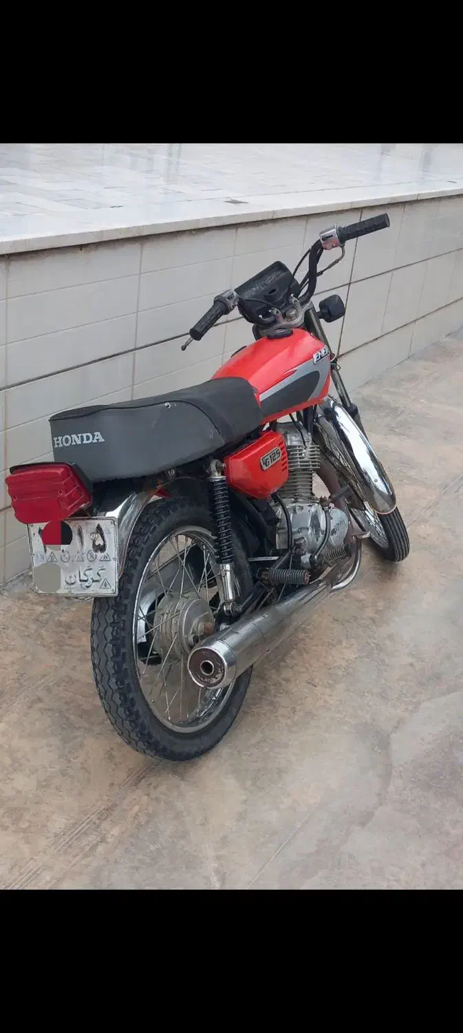 موتور۱۲۵مدارکدار|موتورسیکلت|گمیشان, |دیوار