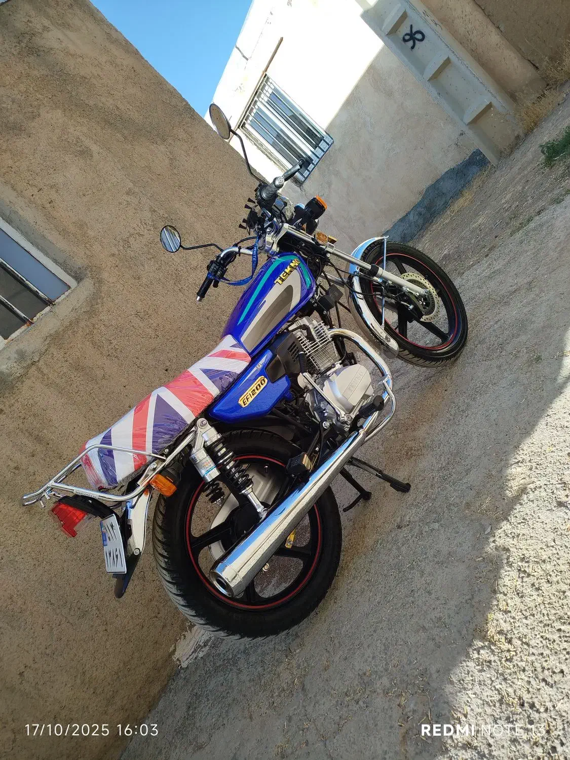 موتور تکنو 1404 ترمز ABS|موتورسیکلت|حسین آباد, |دیوار