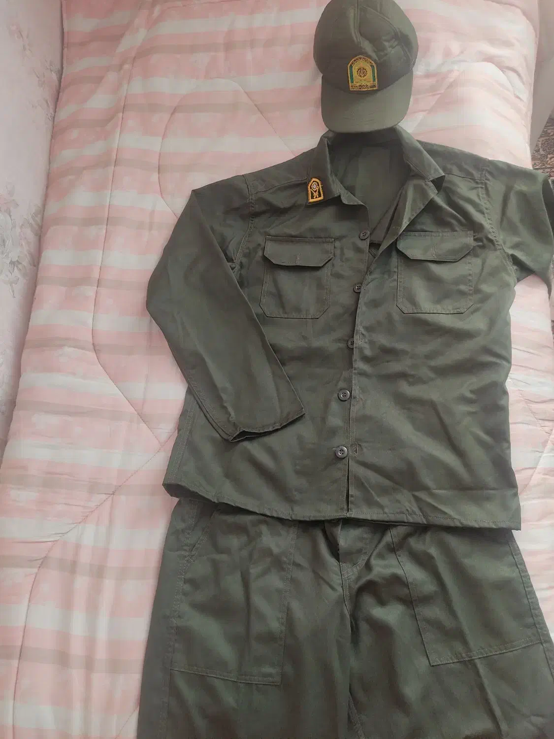 لباس سربازی نیروی انتظامی|لباس|کرج, باغستان|دیوار