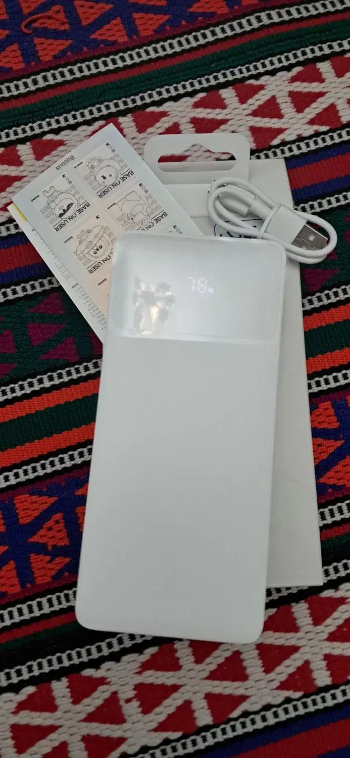 پاوربانک 20 وات بیسوس ظرفیت 20000 میلی آمپر ساعت|لوازم جانبی موبایل و تبلت|تبریز, |دیوار