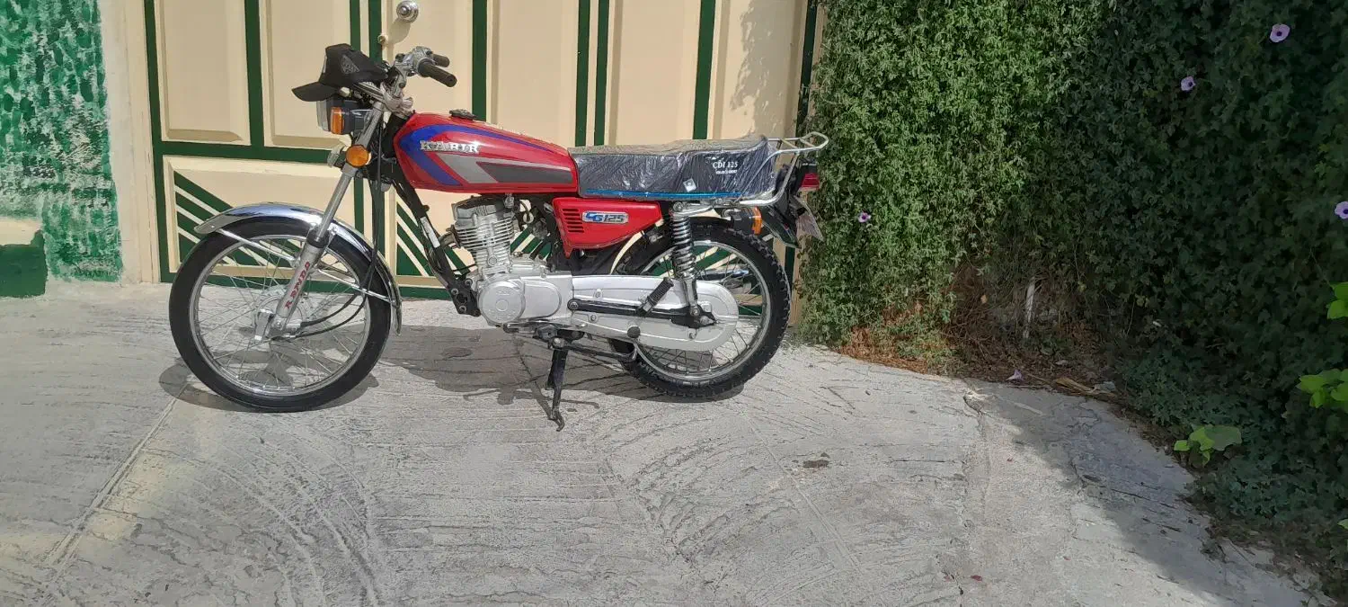 کبیر ۱۲۵ مدل ۹۵ مدارک تکمیل|موتورسیکلت|ایذه, |دیوار