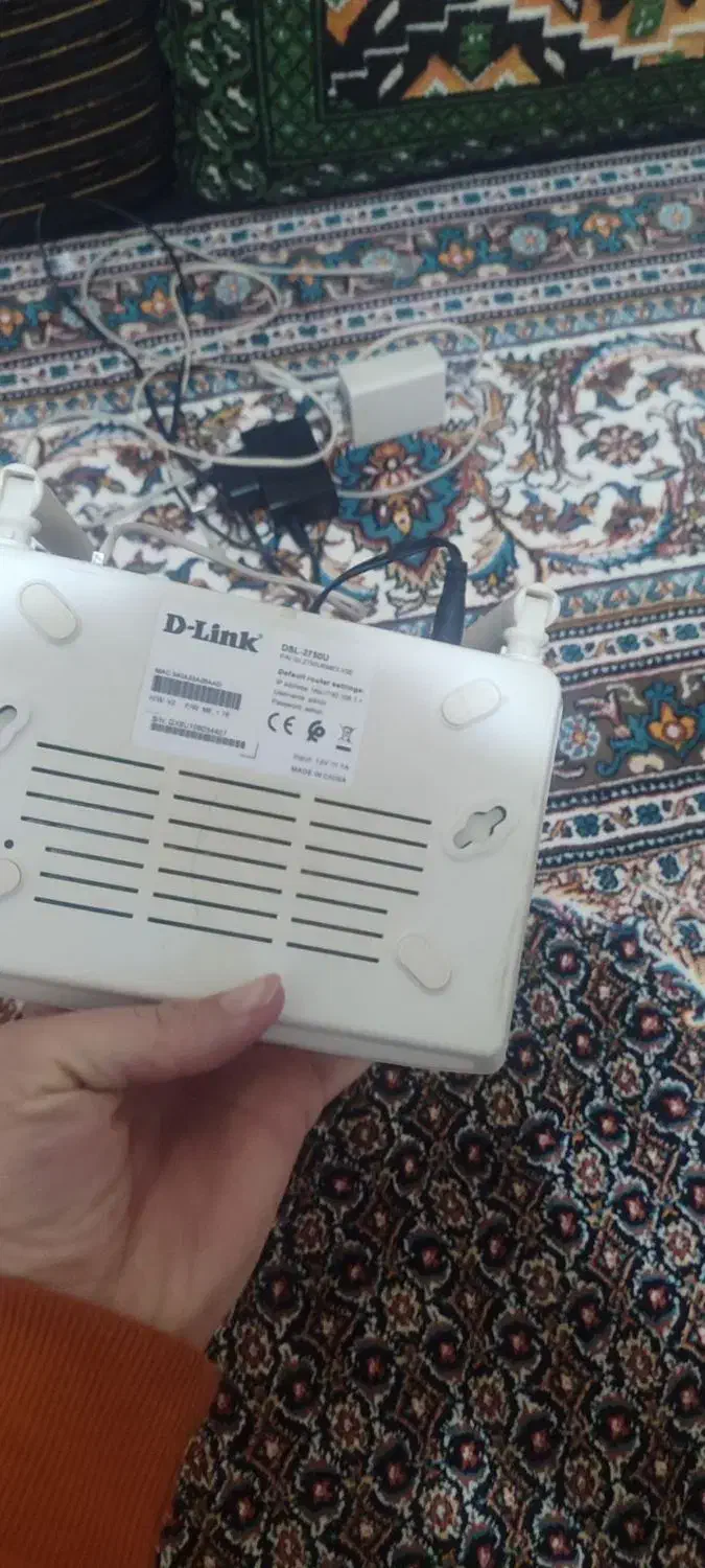 مودم دی لینک D-Link 2750u|مودم و تجهیزات شبکه|پارس‌آباد, |دیوار