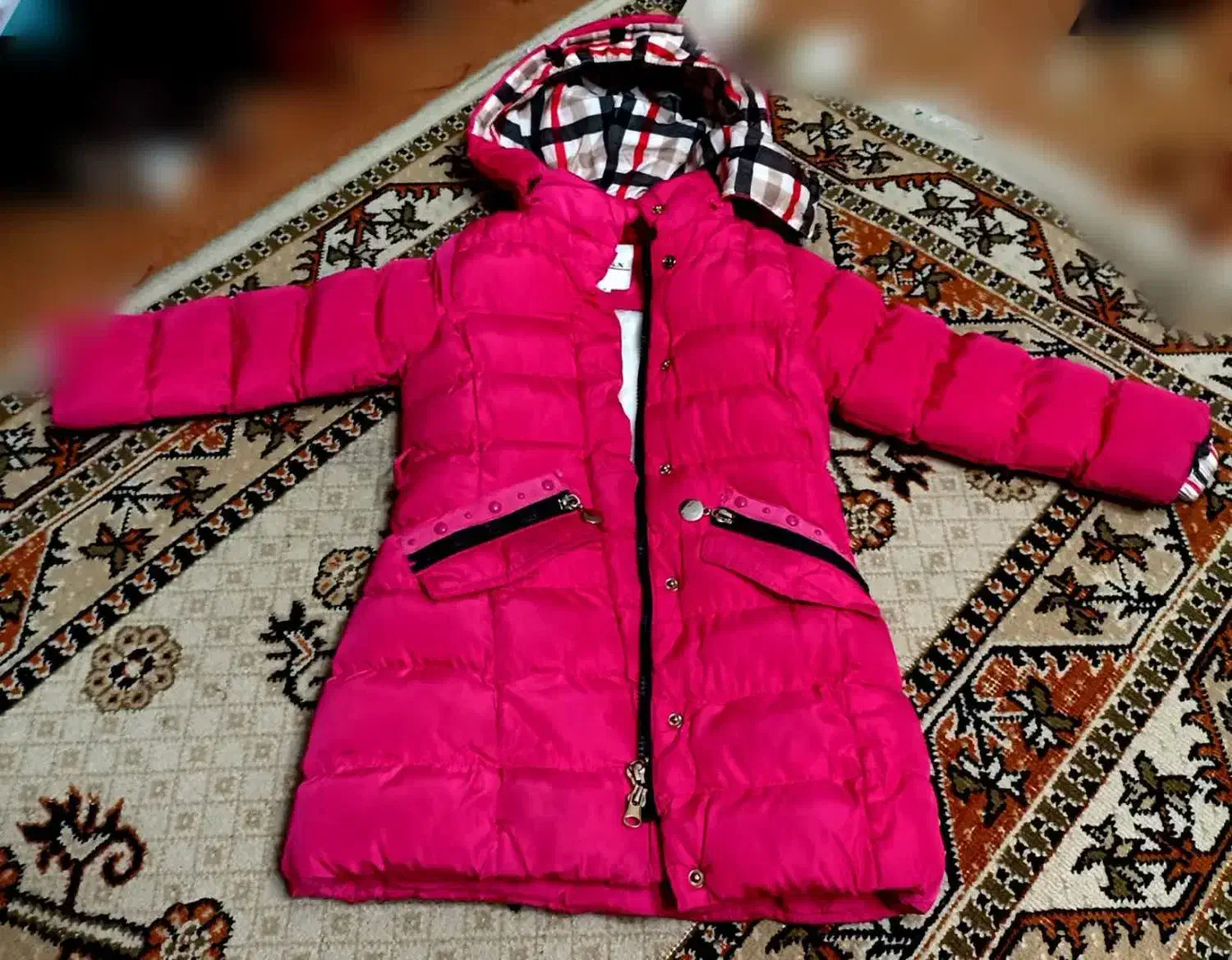 کاپشن دخترانه|کفش و لباس بچه|قم, پردیسان|دیوار