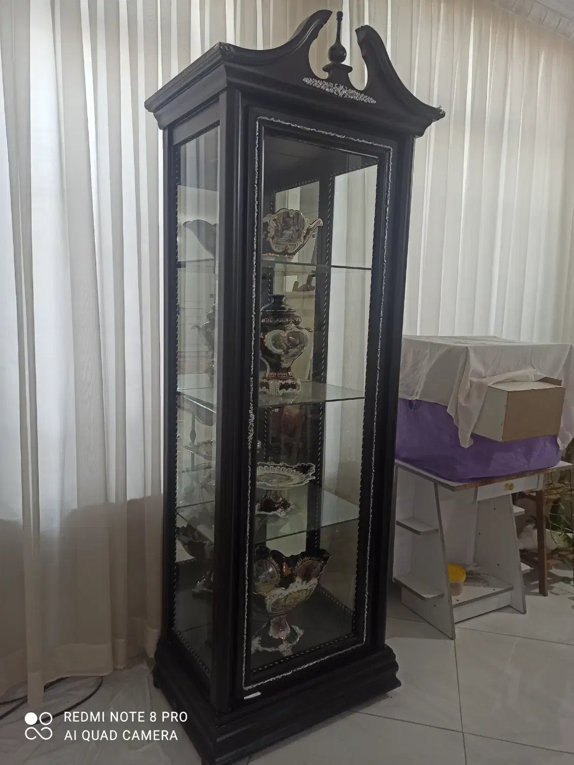 جلومبلی وگنجه تمام چوب ومیز تی وی|بوفه، ویترین، کنسول|مشهد, بهمن|دیوار