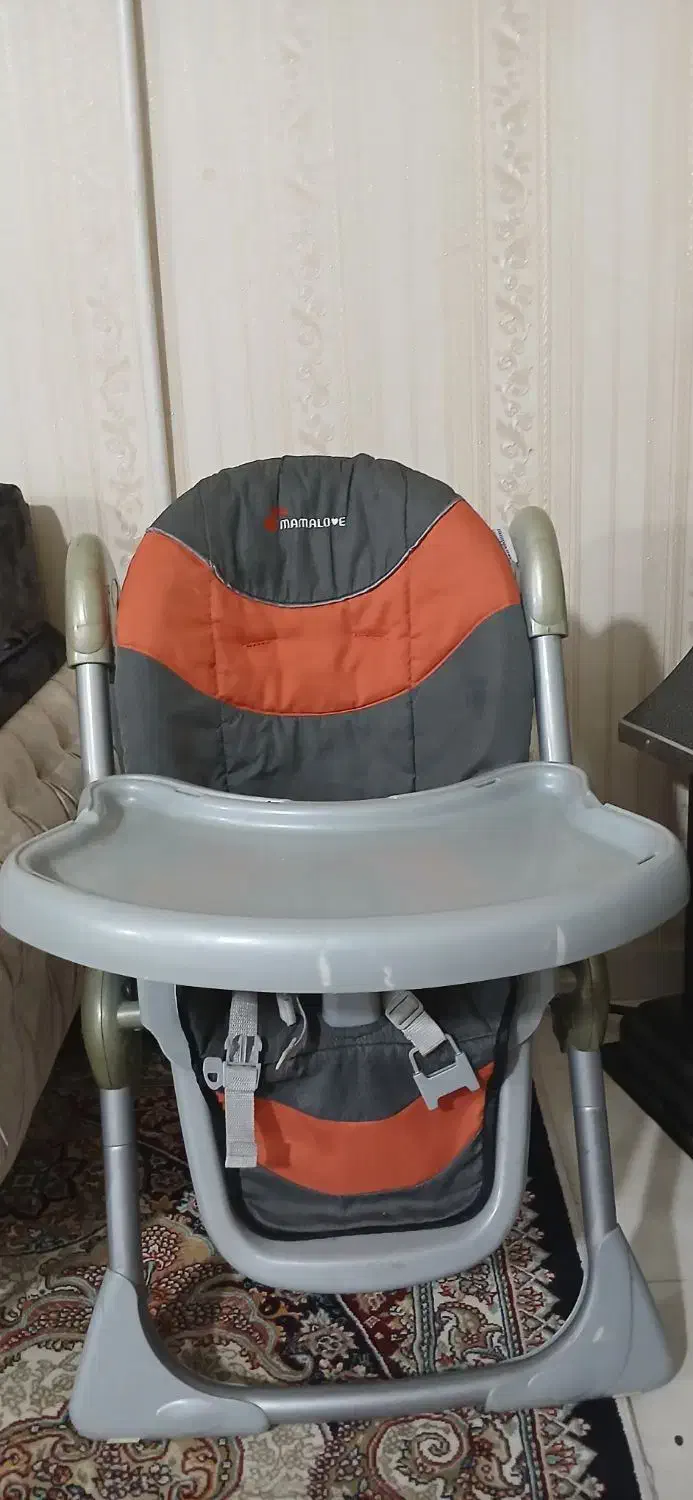 صندلی غذا|تخت و صندلی بچه|مشهد, فرهنگیان (شهرک غرب)|دیوار